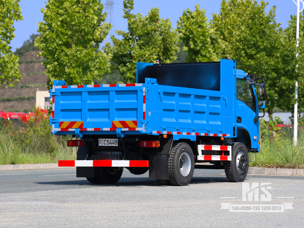 4×2 Euro‑3 Export-Only Dump Truck၊ Cummins 140HP Tipper လော်ရီ