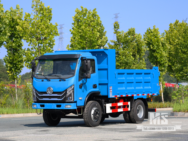 4×2 Euro‑3 Export-Only Dump Truck၊ Cummins 140HP Tipper လော်ရီ