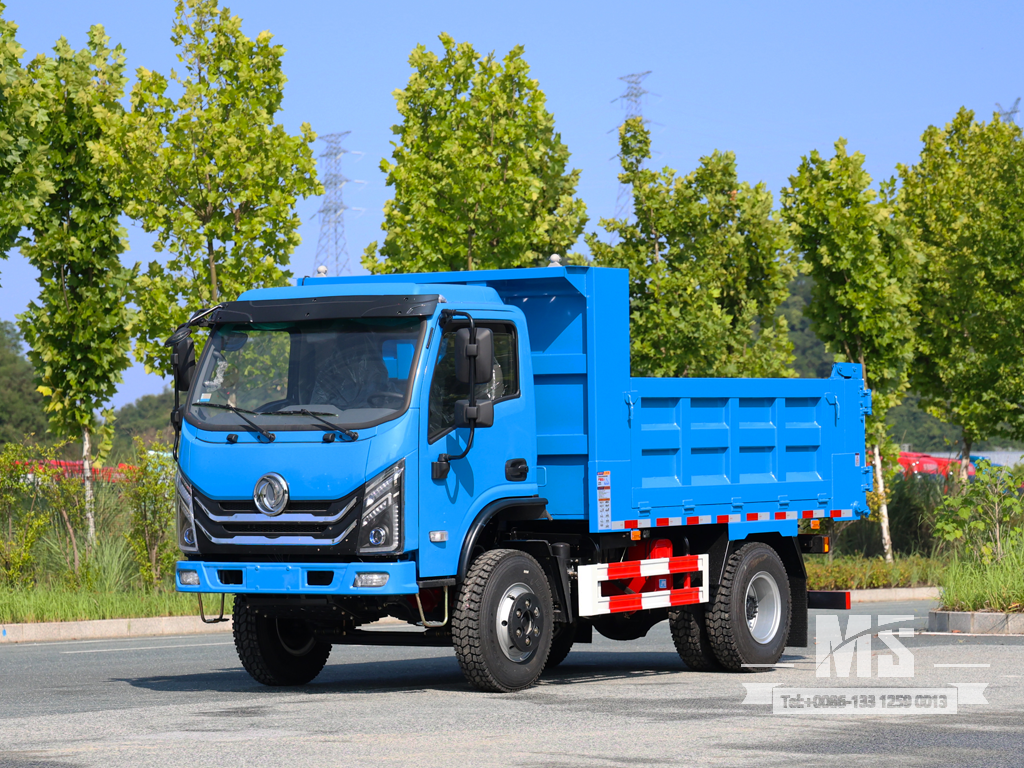 4×2 Euro‑3 Export-Only Dump Truck၊ Cummins 140HP Tipper လော်ရီ