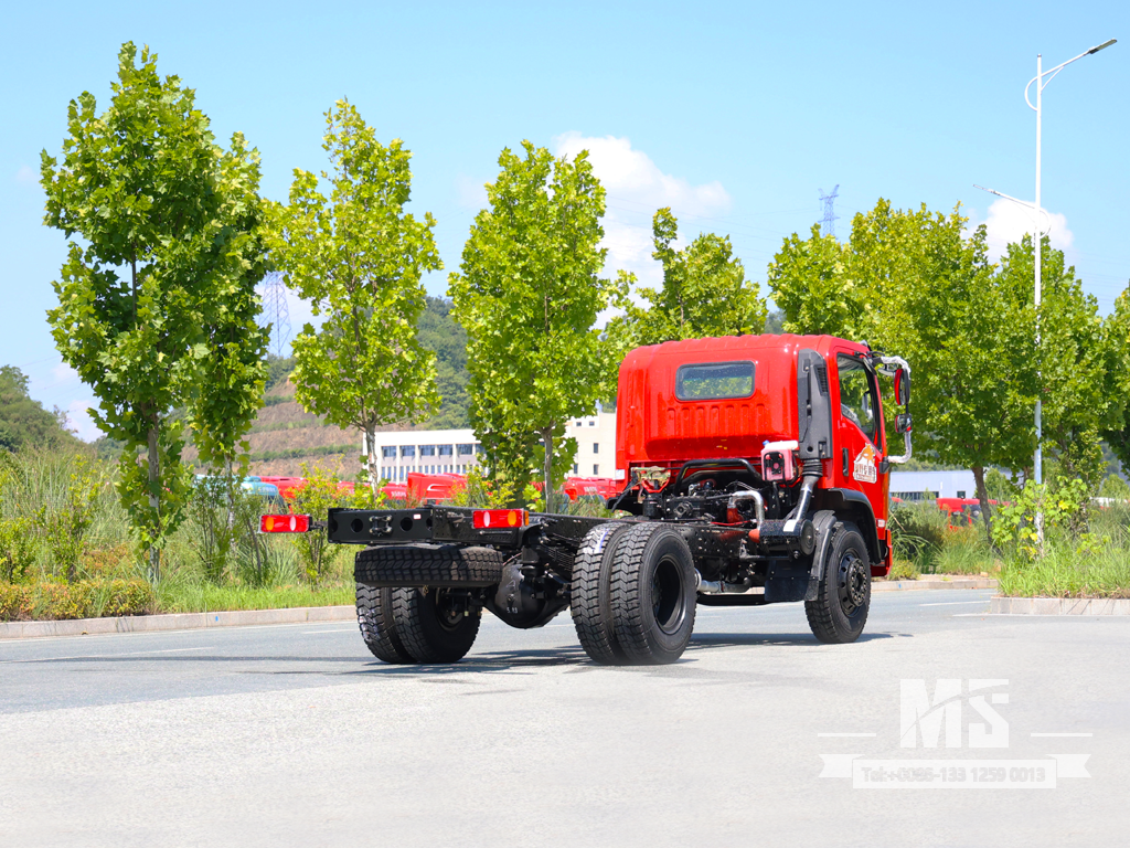 4×2 Flat-head Fire Truck Chassis၊ Export-Only Firefighting Vehicle Modification