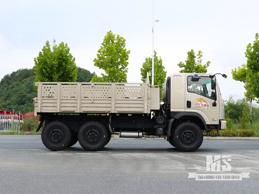 Dongfeng 7 Ton ခြောက်ဘီးယက် Flat-nose Camel Grey Cargo Truck (170 HP) | အထူးပို့ကုန်ကားများ 