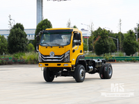 4X4 Flathead 4WD Light Truck Off-road Chassis၊ အထူးယာဉ်ပြန်လည်ပြင်ဆင်ရန်အတွက် Factory Chassis