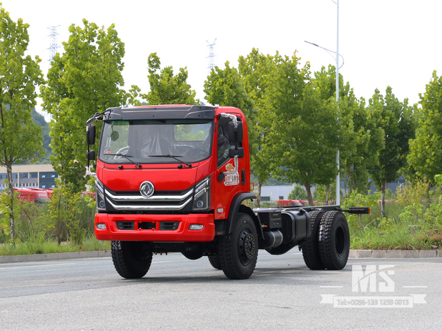 Dongfeng 4×4 Flat-head Chassis_4*4 170HP သမားရိုးကျ ထရပ်ကား လေးဘီးယက် ကိုယ်ထည် ရောင်းရန်_ အထူးထုတ်ကုန် Chassis 