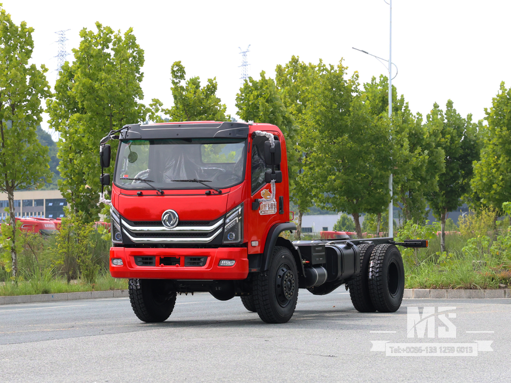 Dongfeng 4×4 Flat-head Chassis_4*4 170HP သမားရိုးကျ ထရပ်ကား လေးဘီးယက် ကိုယ်ထည် ရောင်းရန်_ အထူးထုတ်ကုန် Chassis 