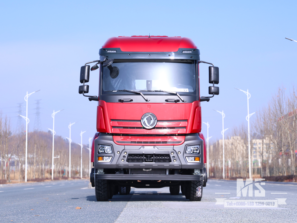 Dongfeng 8×4 Stake Body Truck Chassis_8*4 500HP Truck Chassis_ အထူးထုတ်ကုန် ကိုယ်ထည် 
