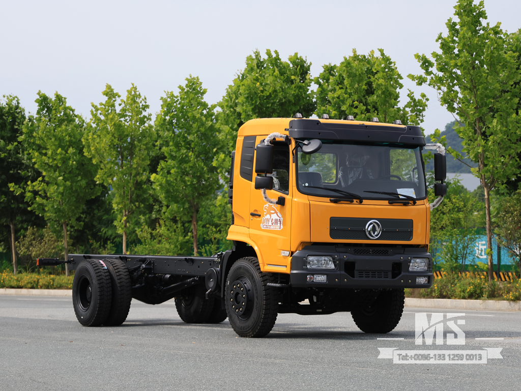 Dongfeng 4×4 Flathead Truck Chassis_4*4 260hp Flat Head Truck Four Wheel Drive Chassis_ အထူးထုတ်ကုန် Truck Chassis 