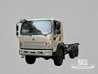 Dongfeng 6×6 EQ2082 Chassis_6*6 190hp Flat Head Truck ခြောက်ဘီးယက် Chassis_ အထူးထုတ်ကုန် Truck Chassis 