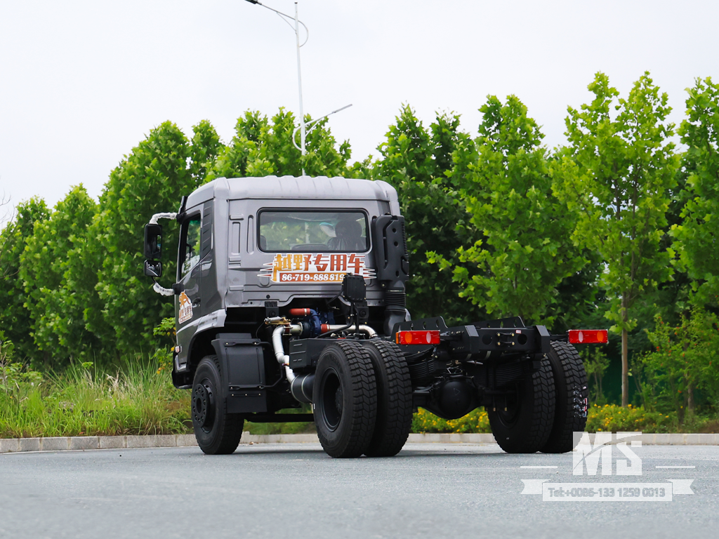 Dongfeng 4×2 Flathead Dump Truck Chassis_4*2 260hp Flat Head Dump Truck Chassis_ အထူးထုတ်ကုန် Truck Chassis 