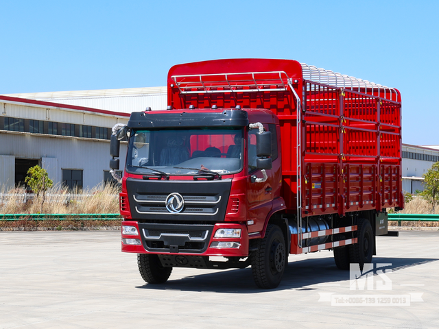 Hydraulic Tailgate ပါသော 18-Ton 4x2 Dongfeng ထရပ်ကား | Hydraulic Tail Lift ပါရှိသော တရုတ်အစုရှယ်ယာ ထရပ်ကား