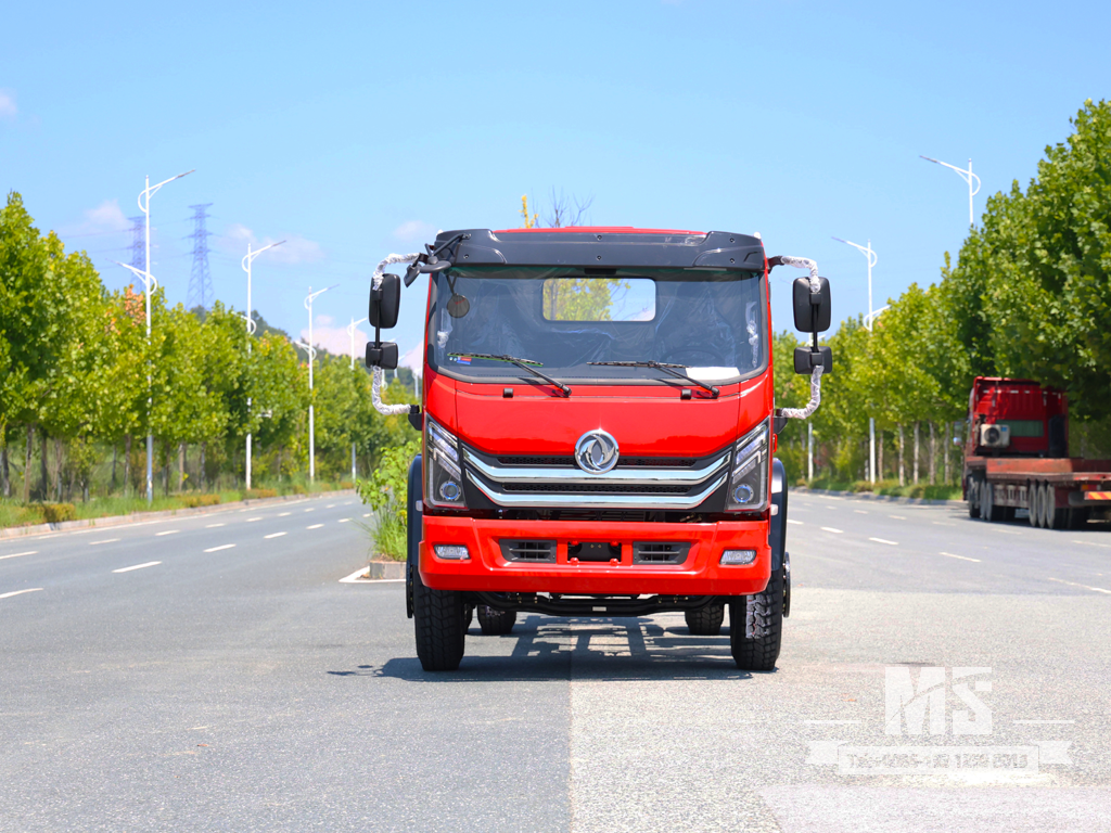 4×2 Flat-head Fire Truck Chassis၊ Export-Only Firefighting Vehicle Modification