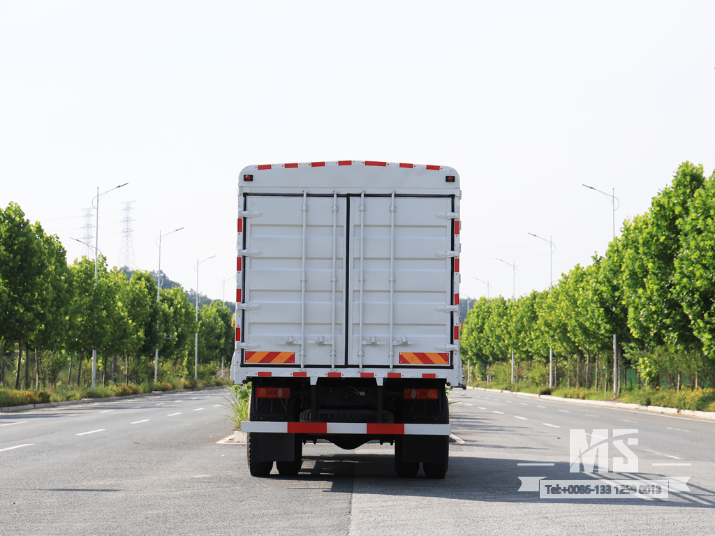 Dongfeng 21 Ton Flat Semi Cab Box-Type Transport CaogoTruck (210 HP) | အထူးပို့ကုန်ကားများ 