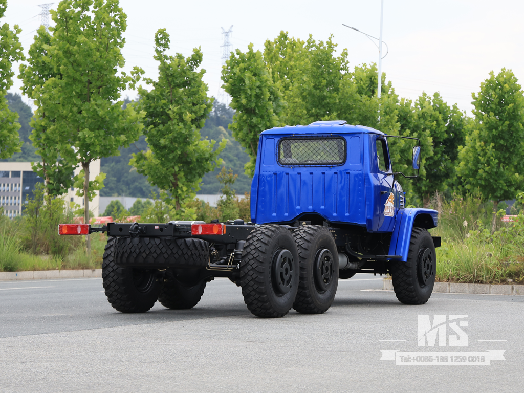 Dongfeng 6×6 EQ2100 Chassis_6*6 190hp သမားရိုးကျ ထရပ်ကား ခြောက်ဘီးယက် ကိုယ်ထည် ရောင်းရန်_ အထူးထုတ်ကုန် ကိုယ်ထည် 