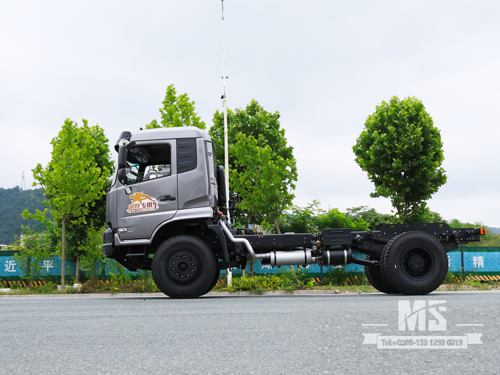Dongfeng 4×2 Flathead Dump Truck Chassis_4*2 260hp Flat Head Dump Truck Chassis_ အထူးထုတ်ကုန် Truck Chassis 