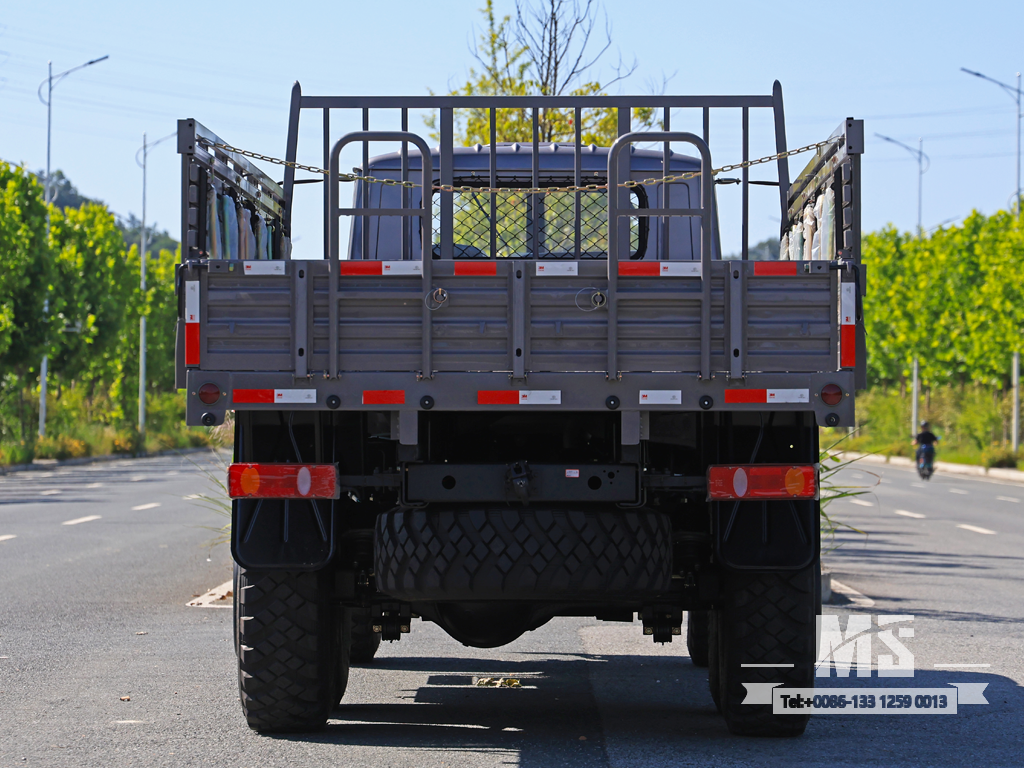 Dongfeng 10 Ton ခြောက်ဘီးယက် Long Nose Caogo Truck (190 HP) | အထူးပို့ကုန်ကားများ 