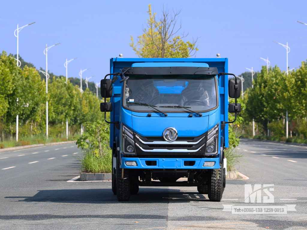 4×2 Euro‑3 Export-Only Dump Truck၊ Cummins 140HP Tipper လော်ရီ