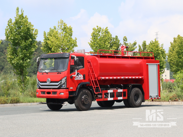 4×4 7m³ Water Tank Fire Truck အရေးပေါ် မီးသတ်နှင့် ရေပေးဝေရေး | EQ5160TYHGP6D1