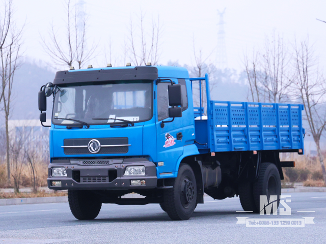 Dongfeng 4X2 Cabover Flatbed Truck | 210HP SingleRow Cab Trucks များ 