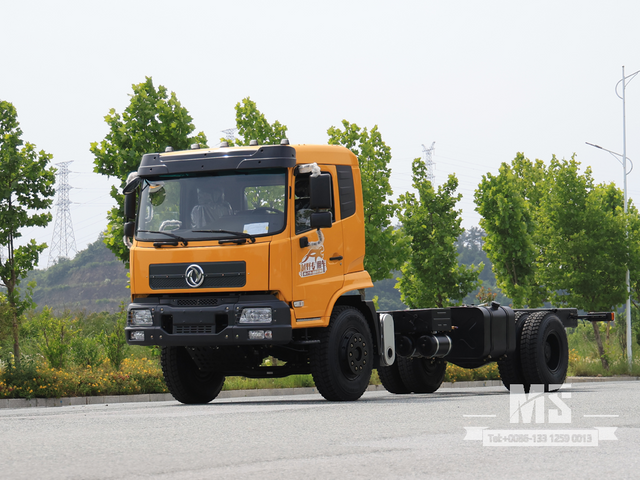 Dongfeng 4×4 Flathead Truck Chassis_4*4 260hp Flat Head Truck Four Wheel Drive Chassis_ အထူးထုတ်ကုန် Truck Chassis 
