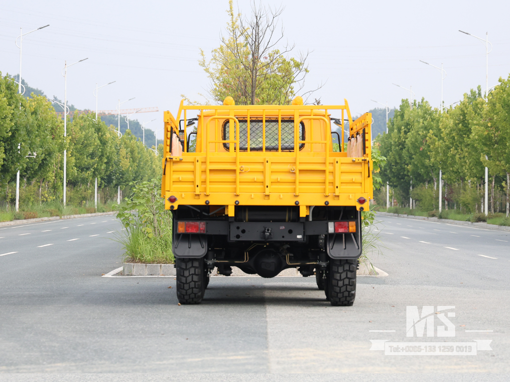 Export-Only Dongfeng 8-Ton Six-Wheel Drive နှာခေါင်းရှည် ကုန်တင်ထရပ်ကား အင်ဂျင် 170 HP |EQ3253GP6