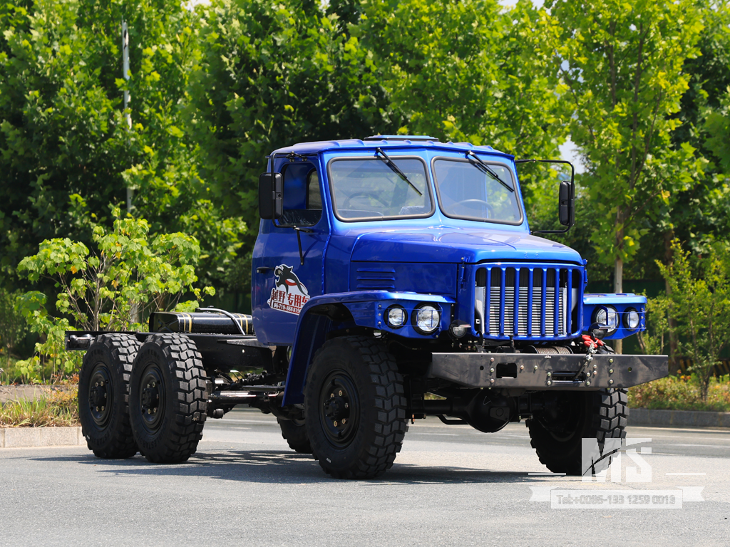Dongfeng 6×6 EQ2082 Chassis_6*6 170HP သမားရိုးကျ ထရပ်ကား ခြောက်ဘီးယက် ကိုယ်ထည် ရောင်းရန်_ အထူးထုတ်ကုန် ကိုယ်ထည် 