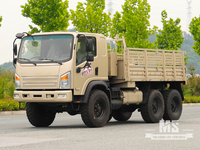 Dongfeng 6X6 Grey Flat-head EQ2082 170HP SingleRow Cab Trucks 6WD လမ်းကြမ်းထရပ်ကားများ 